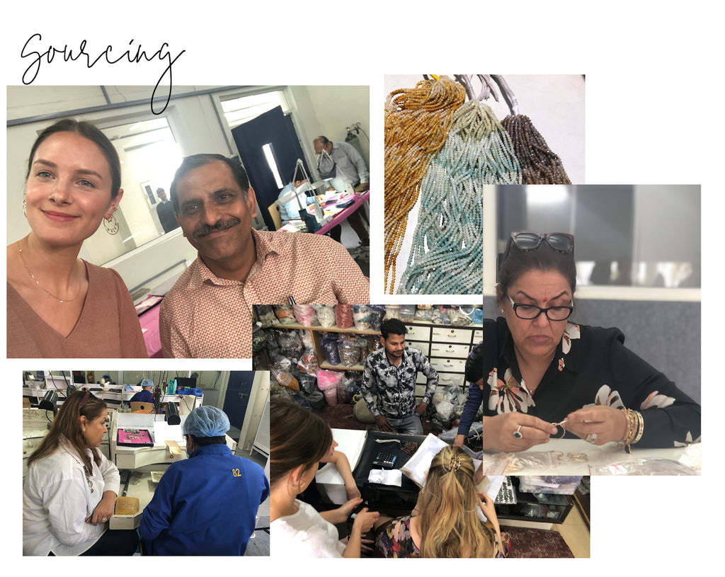 Collage of photos showing the workshops and getting the details correct